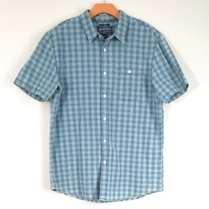 American Rag Plaid Button Down Large